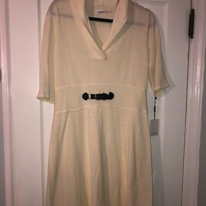 Calvin Klein Ivory Sweater Dress NWT
